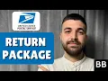 How To Return USPS Package Refund Package