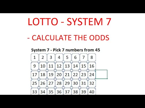 Download MP3 How to Calculate the Odds of Winning Lotto with System 7 - Step by Step Instructions - Tutorial