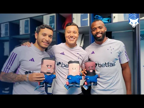 Download MP3 Jogadores ganham bonecos personalizados e kit do Cruzeiro, vem ver a reação deles!😄