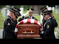Military Funeral Honors w Funeral Escort are Conducted for Retired U S Army Lt Gen Arthur Gregg