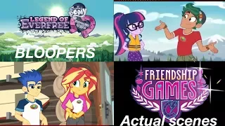 Download Equestria Girls (Bloopers Compared To Actual Scenes) MP3