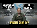 Lagu Eurofighter vs F-16 - Hangisi Daha İyi? Türkiye Ne Kazandı, Ne Kaybetti?