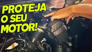 FILTRO DE AR SUJO - COMO TROCAR E MELHORAR MUITO A ECONOMIA DE COMBUSTÍVEL E PROTEGER O MOTOR