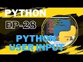 Python Course in Hindi EP 28 User Input In python