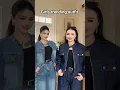 Download Lagu girls denim jacket loose pants trending outfit #girls daily wear outfit ideas #denim best collection