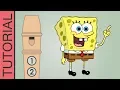 Download Lagu Krusty Krab Theme - Recorder Flute Tutorial - SpongeBob Song