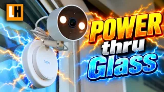 Power Your Security Camera THROUGH GLASS?! - Power Mole