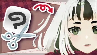 how to draw a VTuber for Live2D - UTTER BEGINNERS Clip Studio Paint