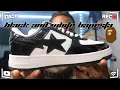 A Bathing Ape Bape Sta - Black