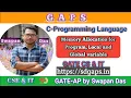 7 2 Memory Allocation For Program Local Variable And Global Variable In C Program By Swapan Das