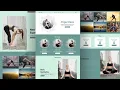 how to Create a stunning yoga website with html and css UI Design