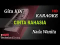 Download Lagu CINTA RAHASIA - GITA KDI || KARAOKE