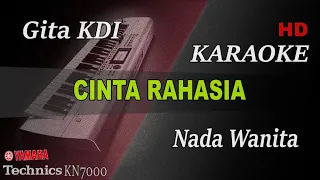 Download CINTA RAHASIA - GITA KDI || KARAOKE MP3