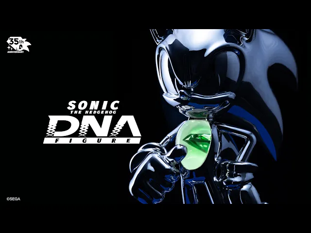 ソニック35周年記念「SONIC THE HEDGEHOG DNA FIGURE」コンセプトムービー