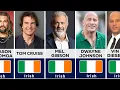 100 Hollywood Actors With Irish ETHNIC Roots