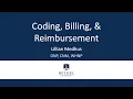 Coding Billing Reimbursement