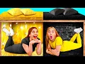 Secret Rooms Under The Bed | Rich VS Broke Crazy Prank Ideas by BaRaFun Challenge
