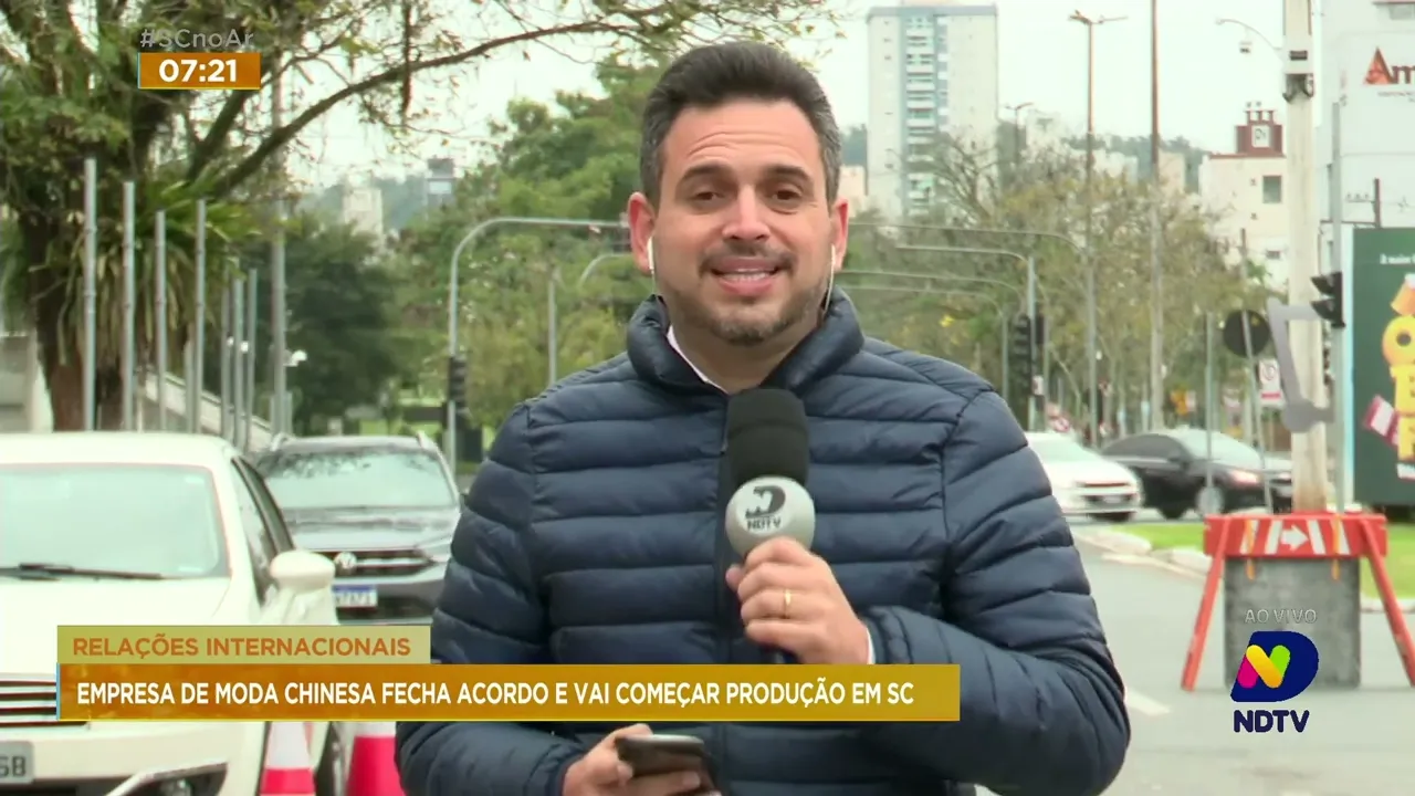 Empresa de moda chinesa fecha acordo e vai começar produção de malharia em SC