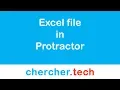 Excel in protractor - 21 dec 2018