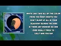 Noah Kahan - Animal (Lyrics)