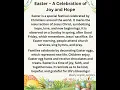 Easter Celebration for Kids - Fun Traditions Activities