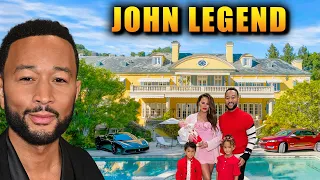 The Lifestyle of John Legend 2026 House Tour 4 Children Wife Cars Net Worth