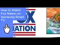 How to Watch Fox Nation on Samsung Smart TV