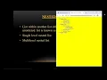Chap 1 - Nested list and Inline frame