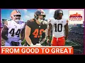 Which member of the Cleveland Browns 2025 rookie class is set to make the BIGGEST SOPHOMORE LEAP