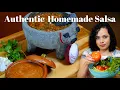 AUTHENTIC MEXICAN SALSA recipe THE BEST SALSA EVER RED salsa recipe AMAZING salsa recipe