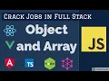 javascript Interview Object and Array