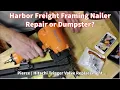 I replaced the trigger valve on my Harbor Freight Hitachi style Pierce framing nailer you can too
