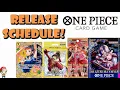 The Complete One Piece TCG Release Schedule! MUCH New Stuff! Buyer's Guide! (One Piece TCG News)