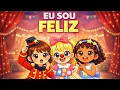 Lagu Eu sou feliz com Jesus😊 | Música Infantil Cristã
