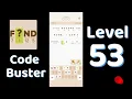 Code Busters Level 53 Walkthrough All Puzzle Solutions Solutionguruji