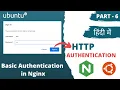 Setup Http Authentication in Nginx Basic Authentication Tutorial Hindi