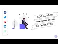 How To Create Custom Social Media Sharing Buttons For Website Complete Tutorial PROWEBTIPS