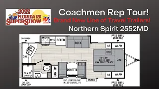 Coachmen Northern Spirit 2252MD - Easy Ton Towable New Line of Trailers