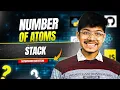 726 Number of Atoms Stack Pre-processing O nlogn time 2 Approaches codeWithAryanBhai