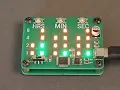 How I built this Binary Clock built with 328PB microcontroller WS2812LEDs and an AI coded firmware