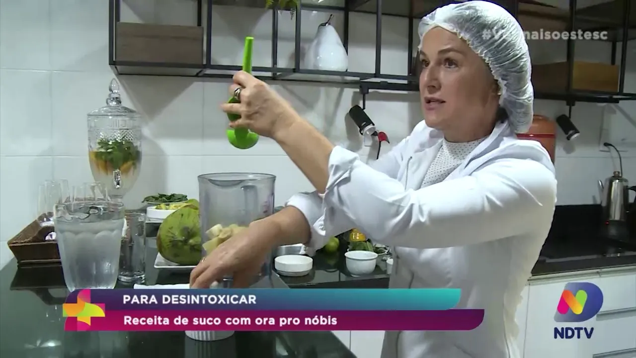 Para desintoxicar: Receita de suco com Ora Pro Nóbis