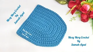 كروشيه طريقة عمل قلاب بيضاوىCrochet Handle Bag Tığ Işi çanta Bolso De Ganchillo 