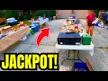 THIS YARD SALE WAS LOADED HUGE EARLY MORNING SCORE
