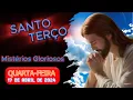 Download Lagu SANTO TERÇO | QUARTA-FEIRA | 17/04/2024 - MISTÉRIOS GLORIOSOS