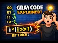 GFG POTD Gray Code Explained Bit Manipulation Trick