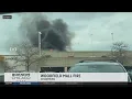 Fire breaks out at Woodfield Mall parking lot