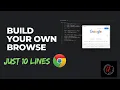 Build your own browser Python Just 10 lines Learn with Esprit