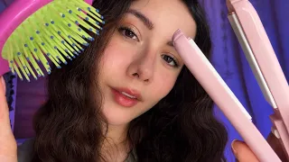 Vou cuidar de TODO o seu cabelo até você dormir 😴 ASMR
