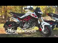 2021 Benelli TNT 135 Exhaust Header Comparison STOCK VS CHIMERA STAINLESS STEEL