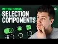 Selection UI Components Checkboxes Switches Radio Buttons - UX With Material3